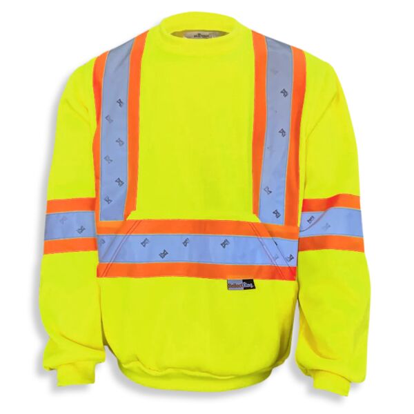 11oz Polyester Microfleece Crewneck Sweatshirt Thumbnail