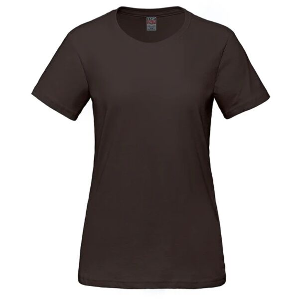 Breast Strokes -  Ladies RING SPUN Combed Cotton Crewneck T-Shirt Thumbnail