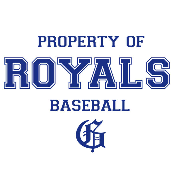 Property Of Royals Baseball Sticker Thumbnail