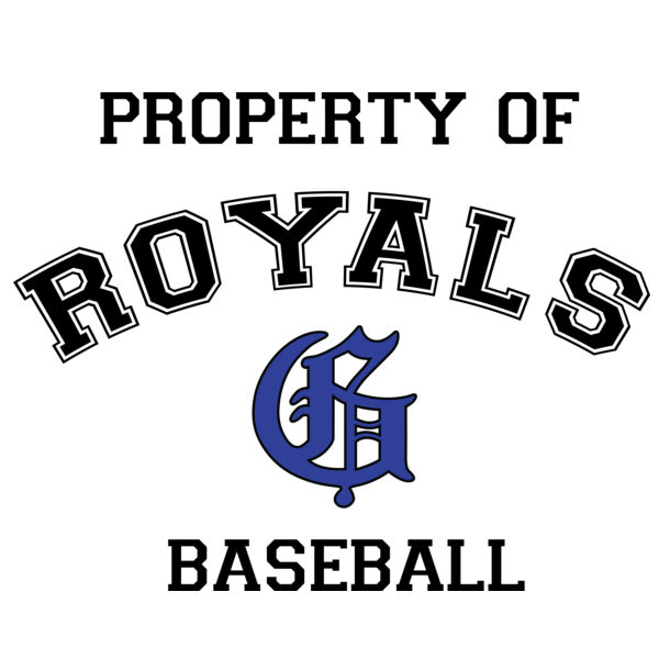 Property Of Royals Baseball Sticker Thumbnail