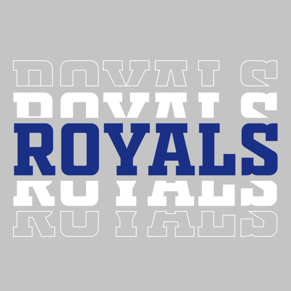 Royals Stacked Sticker Thumbnail