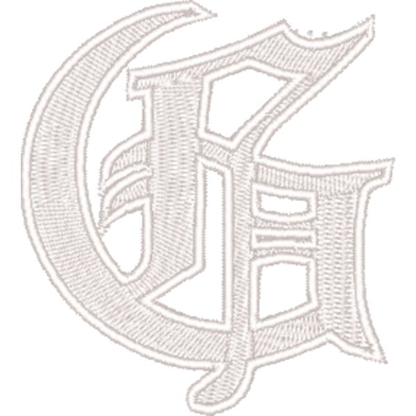 3"W White Royals Embroidery Logo Thumbnail