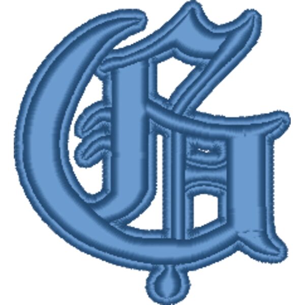 3"W Royals Puff Embroidery Logo Thumbnail