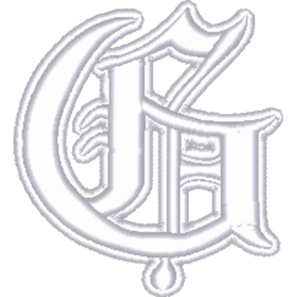 3"W White Royals Puff Embroidery Logo Thumbnail