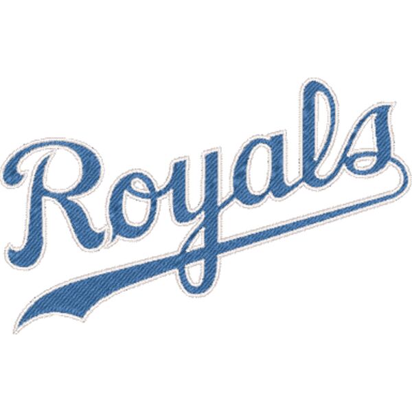 4"W Royals - Royal Fill White Outline Thumbnail